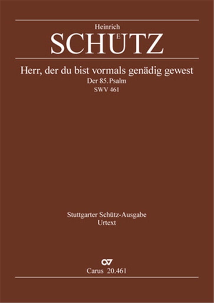 Herr, der du bist vormals genädig gewest